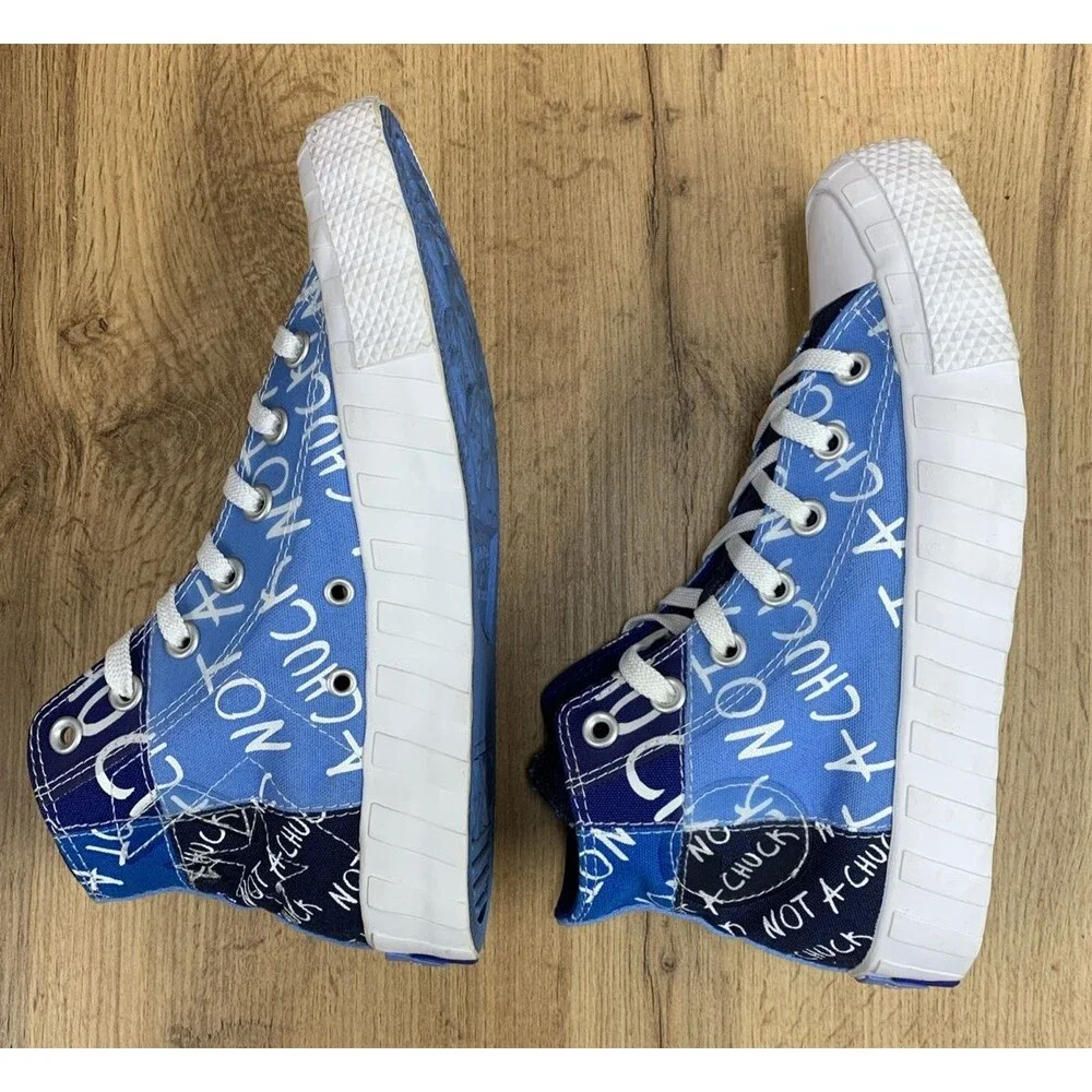 Converse Kids UNT1TL3D Hi Sneakers NOT A CHUCK 272575C University Blue Size 6